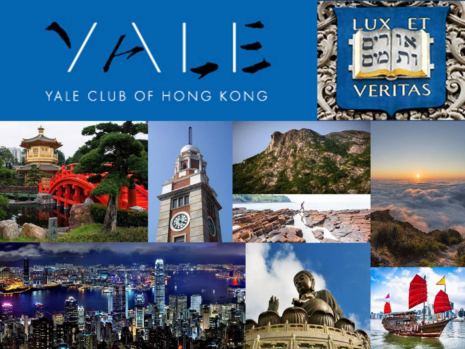 Members of the Yale Club of Hong Kong gathered together